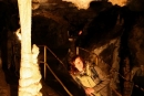Jaskinia Bielska - imponujący stalagnat