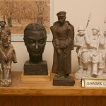 Fragment ekspozycji w muzeum obozu Oflag II C