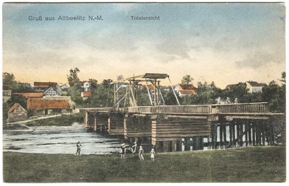 Stare Bielice - most nad Notecią